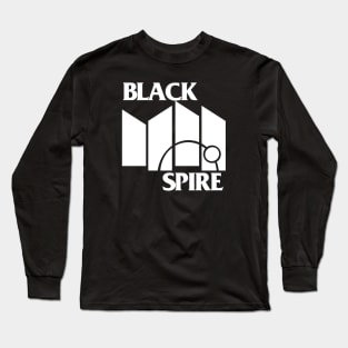 Black Spire Flag Long Sleeve T-Shirt